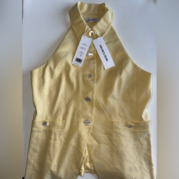 Veronica Beard Orlinda Halter Neck Vest - Picture 12 of 14